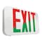 Cooper Lighting LED Exit Sign, Battery Back-Up, Red & White Thermoplastic APX7R - alternate 4
