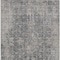 Homeroots 5' X 8' Charcoal And Silver Abstract Washable Indoor Outdoor Area Rug 616605 - alternate 7