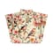 Homeroots 5" x 5" Brown And Pink Vinyl Arabesque Peel And Stick Removable Tiles 571233 - alternate 1