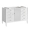 James Martin Vanities Myrrin 48" Single Vanity, Bright White, w/ 3 CM Siberian Silestone Top 485-V48-BW-3SFR - alternate 8