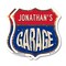 Signmission Jonathan's Garage, 18 inch X 18 inch, Plastic Sign, 2PK SHI-P-2PACK-18-383-JONATHAN - alternate 1