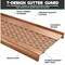 Waterlock Goldguard 6" K-Style & Box Gutters Copper Frame & Brass Mesh Gutter Guard, 5ft WG-6KS-005-CU - alternate 4