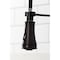 Kingston Brass Double-Handle Deck-Mount Pre-Rinse Bridge Kitchen Faucet, Matte Black GS1270BEX - alternate 6