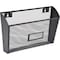 Lorell Wall Pockets, Ltr, 12-5/8"x4-3/4"x6-5/8", 4/CT, Black Mesh 4PK LLR84144CT - alternate 5