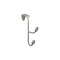 Idesign Hook Silver Steel Medium Orbinni Over the Door Double 10 lb. cap. Silver 76500 - alternate 1