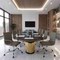 Leisuremod Harris Faux Leather Office Chair, Tan HO19TL - alternate 9