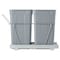 Vevor Double 35QTx2 Pullout Waste Container Under Cabinet Kitchen Trash Can Soft Close CH-LS35L02 - alternate 1