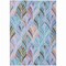 Homeroots 9' X 12' Blue Brown And Purple Geometric Washable Indoor Outdoor Area Rug 589210 - alternate 8