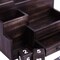 Homeroots Black Rustic Wood Desk or Counter Organizer 400940 - alternate 6
