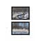 Homeroots Set Of Two Great Outdoors Nature or Winter Forest 1 Black Framed Print Wall Art, 2PK 416036 - alternate 4
