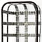 Homeroots 17" Black And Clear Glass Bottle And Metal Wall Vase 608649 - alternate 4