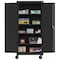 Sandusky Lee Solid Door Storage Cabinet, 36 in W, 78 in H, 24 in D, Black TA4R362472-09 - alternate 7