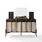 Crosley Greenwich Medium Record Player Stand With Vinyl Storage CF1155-WA - alternate 1