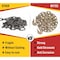 Mytee Products 3/8in X 6ft G70 Tow Chain with Grab Hooks, WLL 6,600 lbs, 4PK CH3806x4 - alternate 9