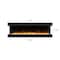 Edendirect 76-in W Black Wall mount LED Flat wall Electric Fireplace with Remote Control Included ZR-TS72 - alternate 7