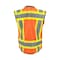 Radians 300D woven polyester front with polyester mesh back, Zipper Closure, Orange, Size S SV55W-2ZOD-S - alternate 10