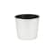 Homeroots 6in Silver Recycled Plastic Indoor Outdoor Round Pot Planter 488238 - alternate 1
