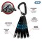 Performance Tool 5 pc. Low Profile Metric Hex Key Set, 15 Degree Offset, Corrosion Resistant W86109 - alternate 6
