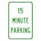 Sign Solutions Usa Parking Sign, 12 in W, Aluminum Sign, White DCS10DWT1218CUS00123 - alternate 1