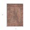Homeroots 3' X 5' Salmon Charcoal And Beige Geometric Washable Indoor Outdoor Area Rug 577589 - alternate 9