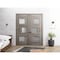 Vdomdoors Slab Barn Door Panel 36 x 80in, Nebraska Grey W/ Frosted Glass, Pocket Closet Sliding SETE6933S-NEB-36 - alternate 8