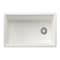 Blanco Inteos SILGRANIT 30in Single Bowl Reversible Undermount Workstation Kitchen Sink - White 443306 - alternate 4