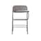 Flash Furniture Round Metal Tablet Arm Chair, Left Hand, Beige, Laminate, Grey HF-309AST-LFT-GG - alternate 14