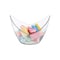 Smarty Had A Party 2 oz. Clear Small Disposable Plastic Concave Cups (288 Cups), 288PK 2633-CASE - alternate 7