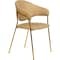 Leisuremod Bella Collection Modern Dining Chair in Taupe BC21TP - alternate 1