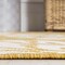 Jonathan Y Zinnia Modern Floral Textured Weave Yellow/Cream 5 ft Round Indoor/Outdoor Area Rug SMB110G-5R - alternate 7