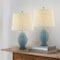 Jonathan Y Margie Wicker 20.5" Bohemian Rustic Iron LED Table Lamp, Blue, 2PK JYL4041B-SET2 - alternate 9
