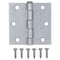 Prosource Utility Hinge, Steel, Galvanized, Removable Pin, 180 deg Range of Motion, Full Mortise Mounting LR-044-PS - alternate 1