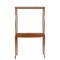 Homeroots 15in Brown And Clear Glass Standard Display Stand 364377 - alternate 1