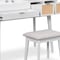 Homeroots 43" White Wood Four Drawer Dresser 714272 - alternate 7