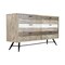 Homeroots 63" Natural and Ivory Solid Wood Six Drawer Double Dresser 518617 - alternate 7