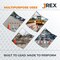 Jrex Safety Retractable Cone Bar Red/White, 72 in to 120 in Length CBR-JR-72/120-1 - alternate 5