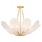 Corbett Lighting Galena 9 Light Chandelier in Vintage Gold Leaf Finish 538-34-VGL - alternate 1