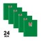 C-Line Products 8-1/2" x 11" Green Heavyweight 3-Pocket Poly Portfolios, 24EA/BX, 6BX/CT 33943-BX - alternate 5