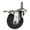 Service Caster 4 Inch Soft Rubber Wheel Swivel 12mm Stem Caster with Total Lock Brake SCC SCC-TSTTL20S414-SRS-M1215 - alternate 1