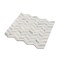 Apollo Tile 11x13 Carrara Gray, Eastern White Marble Polished Floor and Wall Mosaic Tile 5.15 sqft/case, 5PK APLDC88H07A - alternate 5