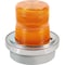 Edwards Signaling Warning Light, Amber, 40W Halogen, 120V AC, 65 FPM, 6 in Dia., 1/2 in NPT Pipe 50A-N5-40WH - alternate 1