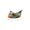 Homeroots Green Red And Yellow Striped Double Hammock 670965 - alternate 6