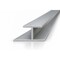 Brunner Aluminum Divider Reveal Trim, 3/4" Reveal, Fits 1/4", 6063-T5 6 Foot Satin Anodized G849 S6 - alternate 1