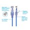 Monoprice SlimRun Cat6A Ethernet Patch Cable - Snagless RJ45_ Stranded_ UTP_ Pur 29481 - alternate 6