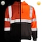 Dome75 Pullover Hoodie, ANSI/ISEA 107-2020 Class 3, Polyester, HiVis Orange/Black Bottom, MD DHP1632 - alternate 5
