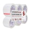 Wrightmaster 3 in. x 110 yds. Heavy Duty Clear Packaging Tape for Shipping Moving Supplies 2.0 Mil Thick, 6PK ZR-320-110C-6 - alternate 1