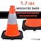 Traffic Kontrol 12in Traffic Safety Cone, 1.7Lbs, Orange, 4in Hi Intensity Reflective Collar, Bulk Pallet, 393PK TKTC-12-1.7-OR-1C-393 - alternate 7