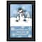 Homeroots Trendy Snowman 2 Black Framed Print Wall Art 406284 - alternate 1