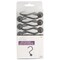 Simple Spaces Ball Shower Curtain Hook Set, 1-1/16 in Opening, Steel, Matte, 2 in W, 2-3/4 in H SD-CBH-BK - alternate 3