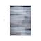 Homeroots 10' X 14' Denim Blue And Ivory Striped Washable Indoor Outdoor Area Rug 630986 - alternate 6